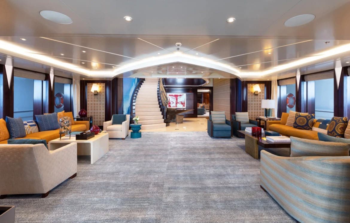 Main salon aboard Whisper